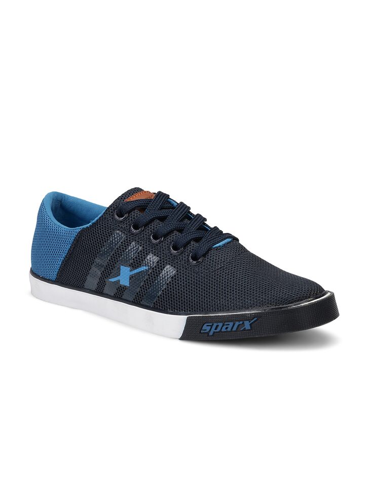 Buy Sparx Men Navy Blue Sneakers 