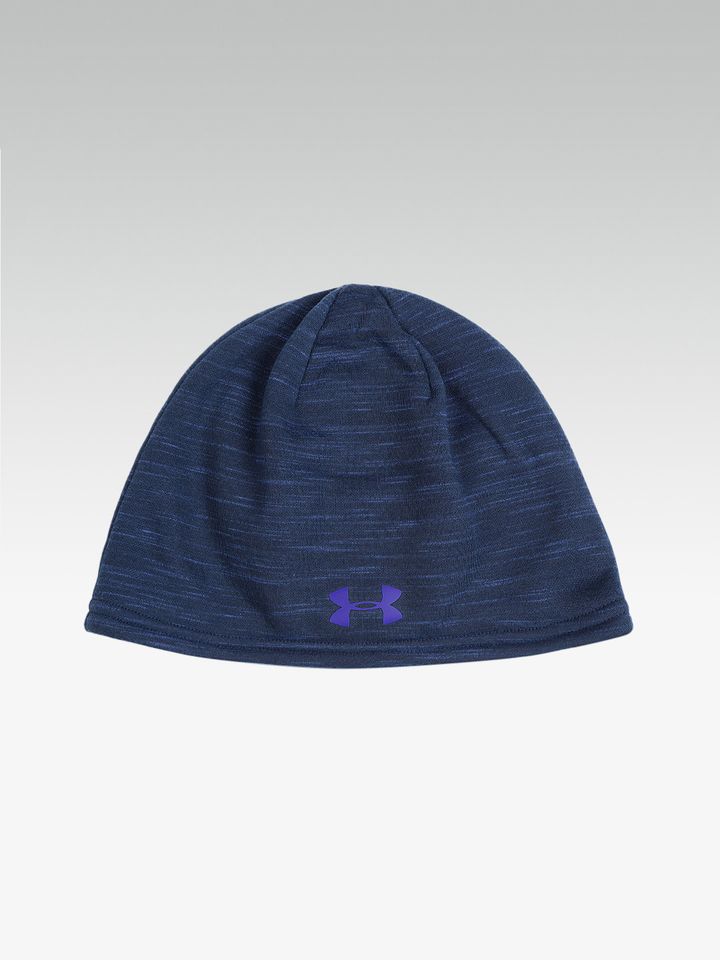 Under armour navy blue beanie Clearance