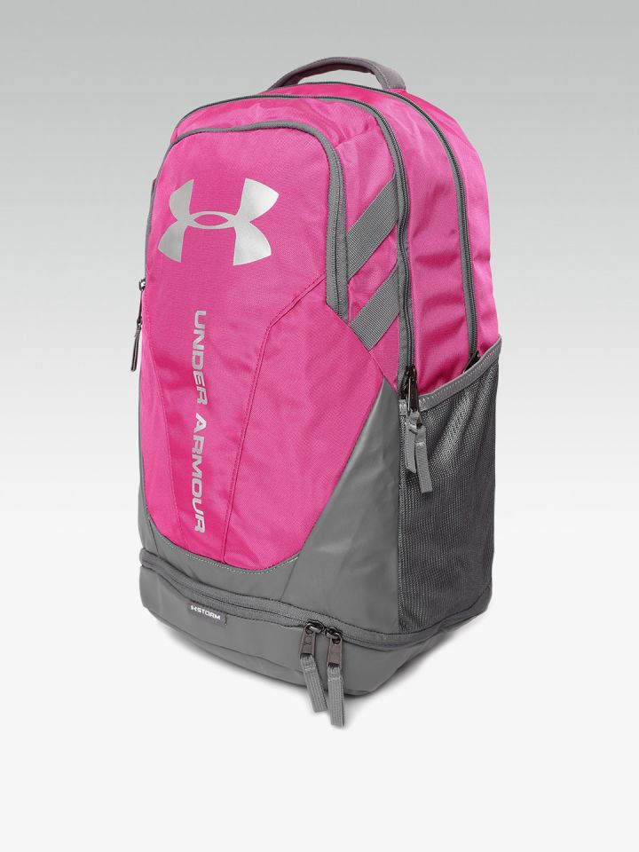 Buy UNDER ARMOUR Unisex Hustle 3.0 Pink Grey Colourblocked Water