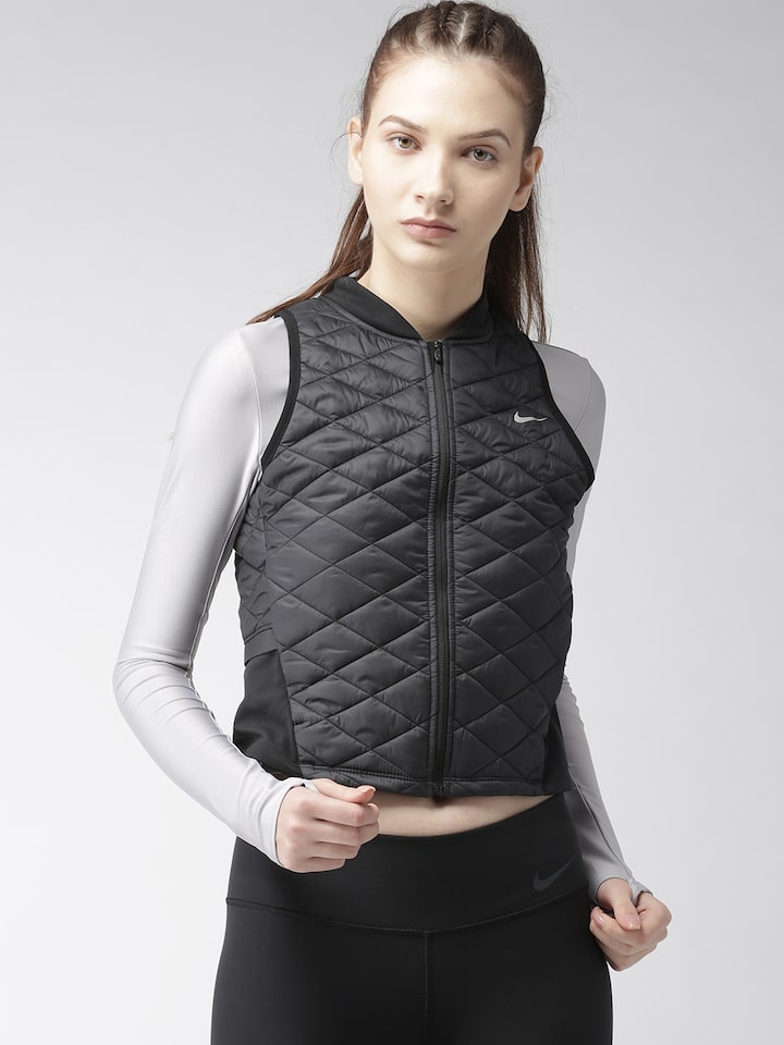 nike quilted vest