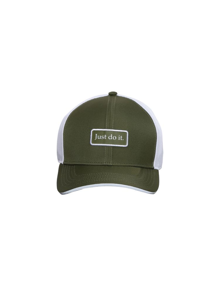 olive green nike cap
