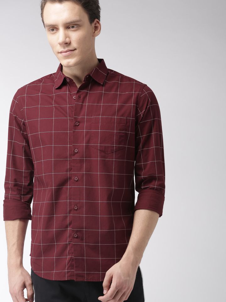 Highlander maroon shirt on sale
