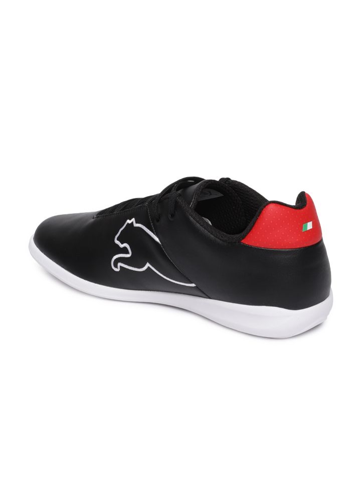 PUMA Motorsport Unisex Black Leather Sneakers