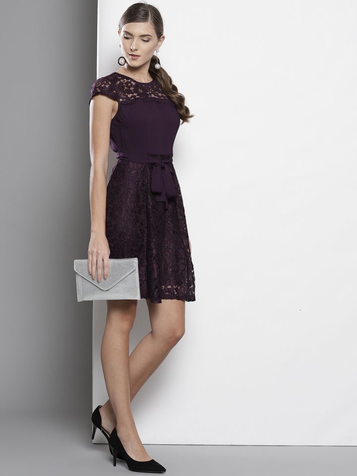 Dorothy perkins purple dress sale