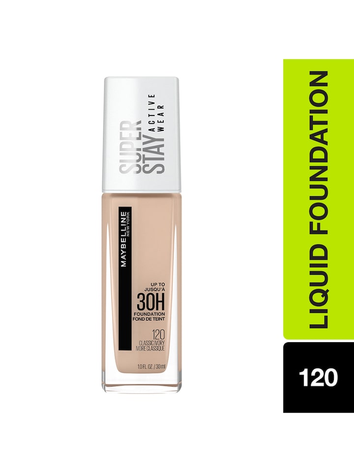 Myntra Maybelline 7638881 Full York | Coverage Stay Foundation Foundation Super for - Ivory Women Classic 30ml Liquid New Buy 120