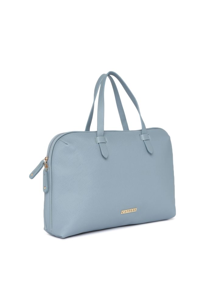 Caprese grey solid hot sale handheld bag