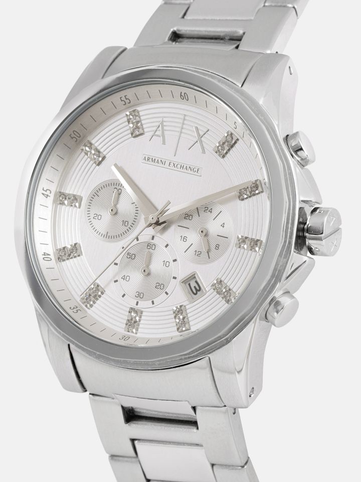 Armani Exchange Men Silver Toned Factory Serviced Analogue Watch AX2505I