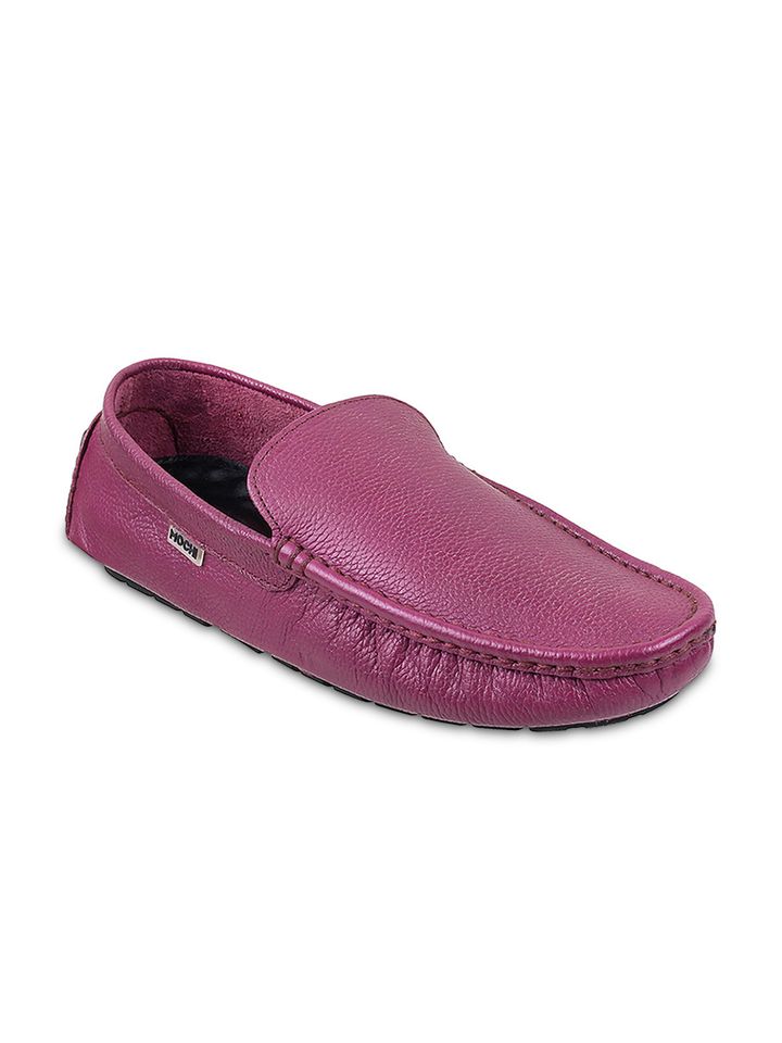 purple driving shoes
