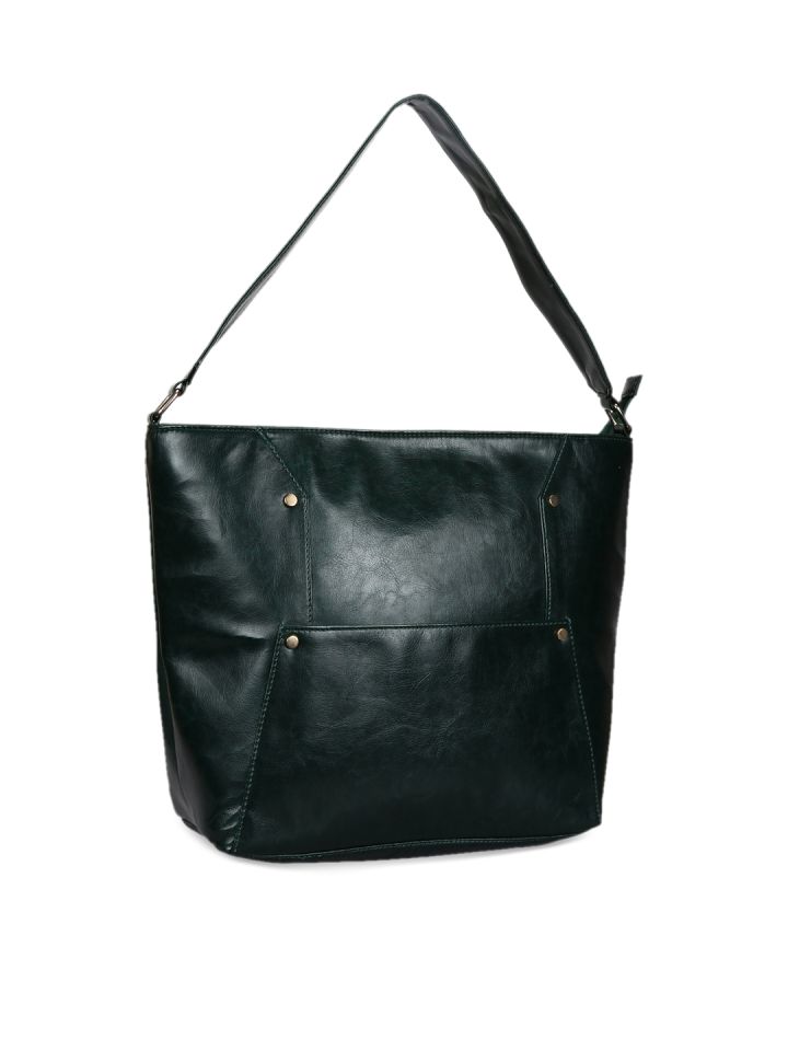 Buy Berrypeckers Black Solid Shoulder Bag Handbags for Women
