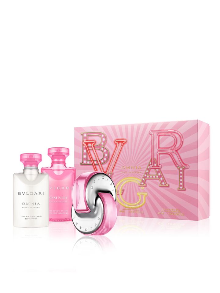 Buy Bvlgari Women Omnia Pink Sapphire Set Of 3 Fragrance Gift Set