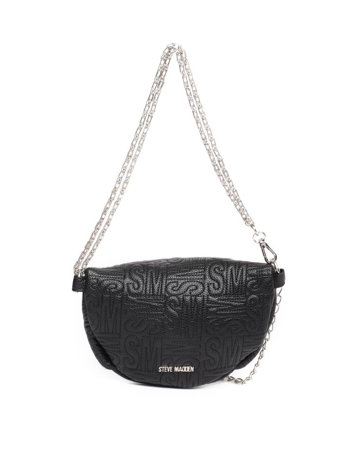 Steve madden top black sling bag