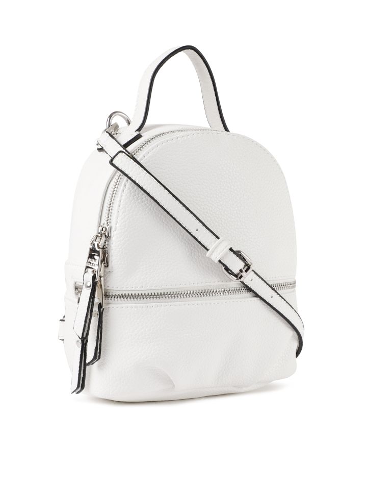 Steve madden white backpack hotsell