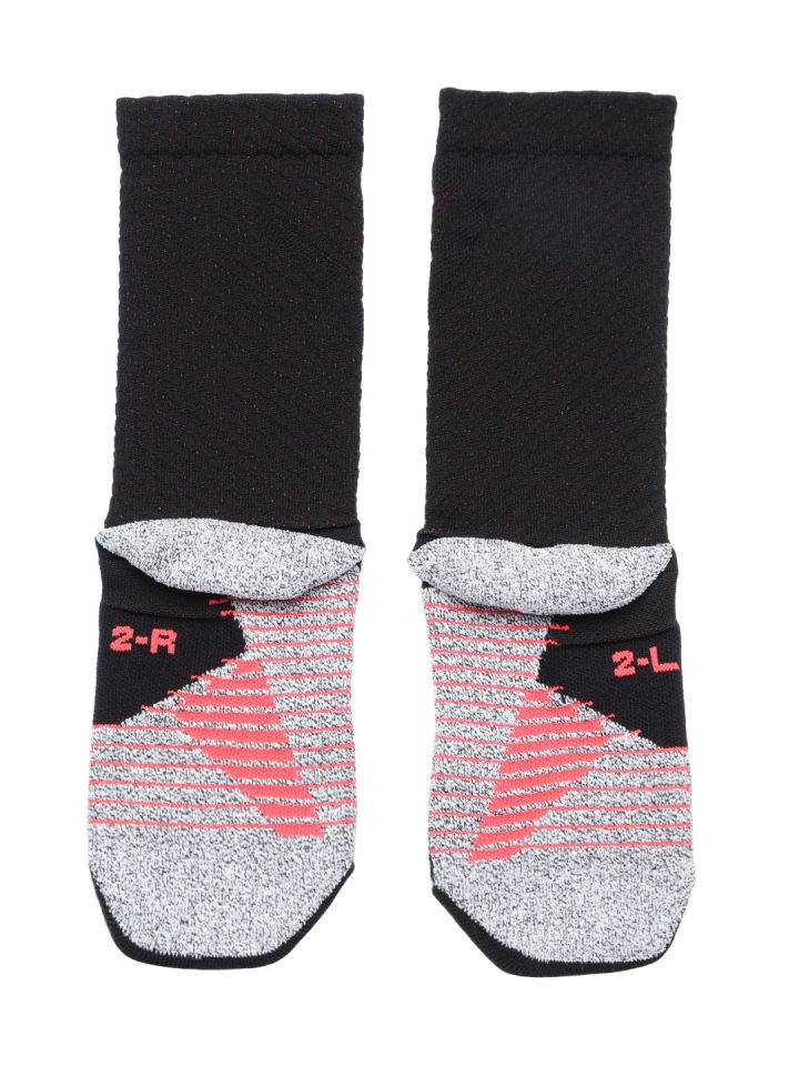 Nike Unisex Black Grey NG Crew CR7 GFX Striped Football Socks