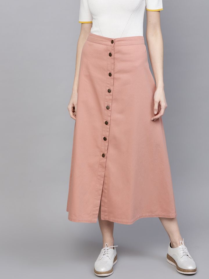 A line skirt myntra store