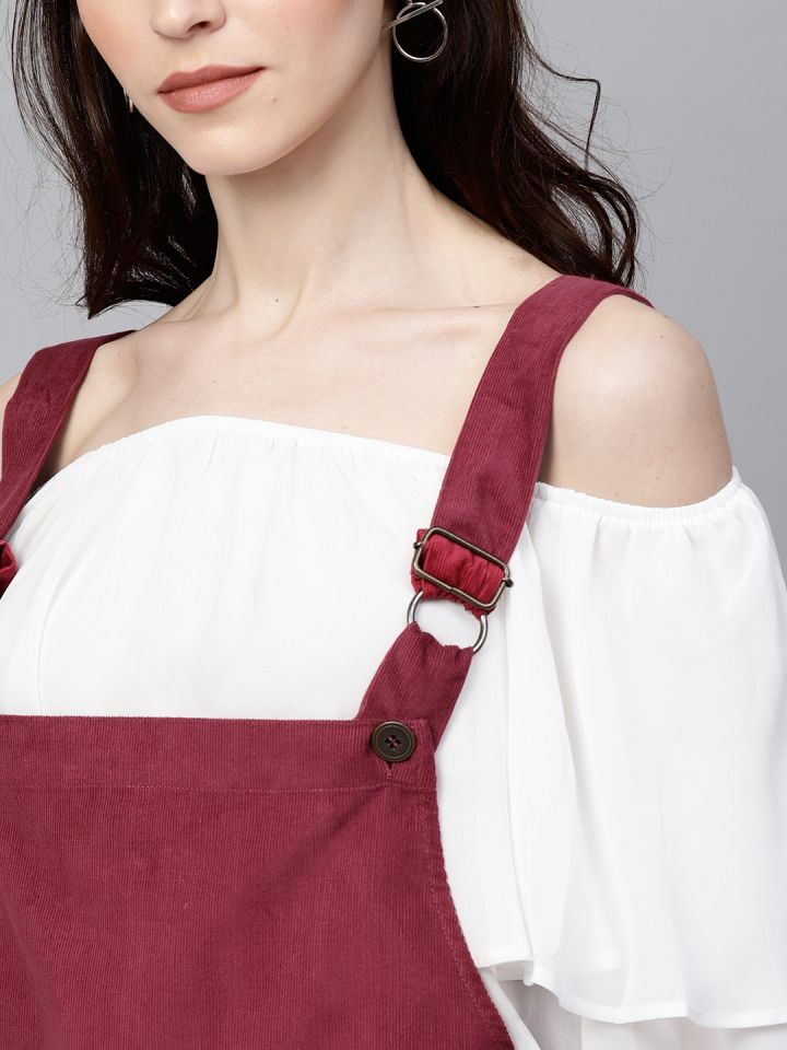 Pinafore dress myntra online