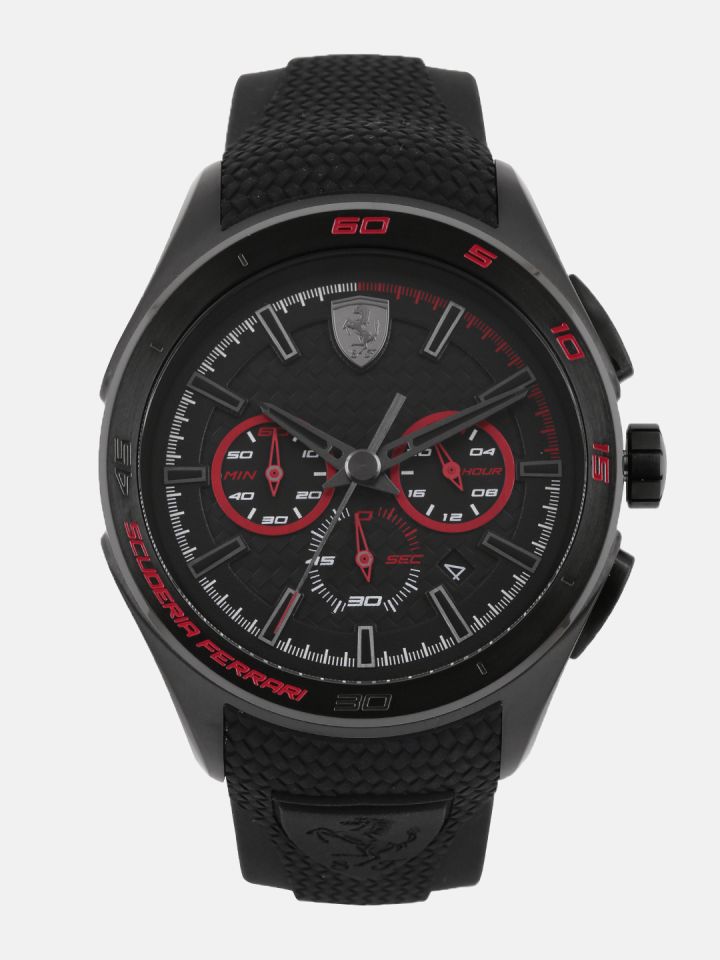 Buy SCUDERIA FERRARI Men Black Analogue Watch 0830344 Watches