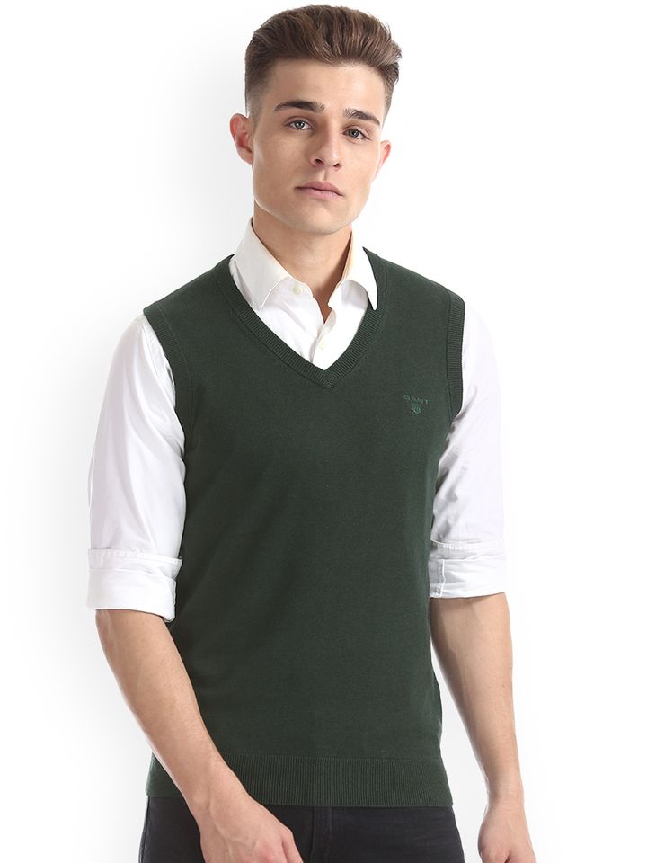 gant sweater vest