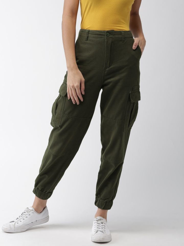 Womens cargo pants new arrivals olive green