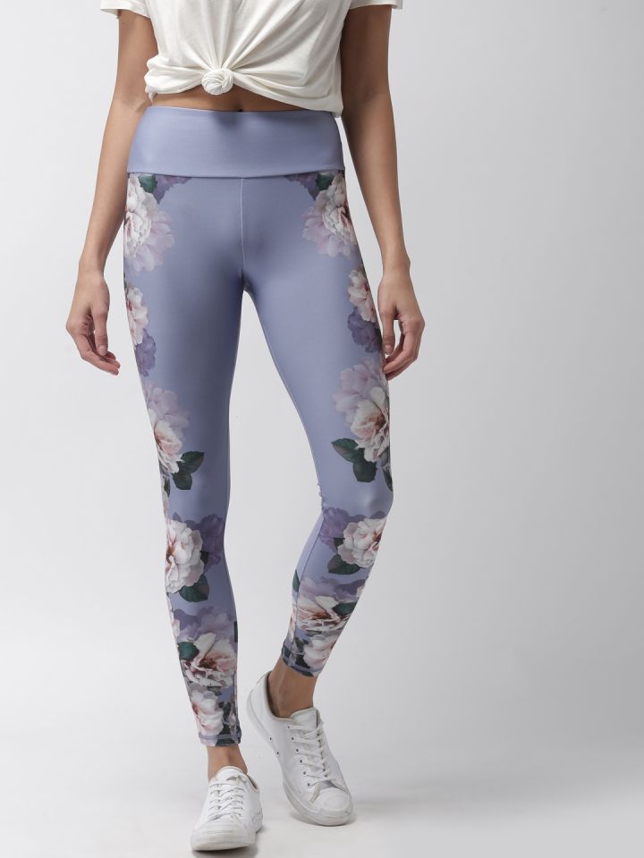 Printed outlet jeggings myntra