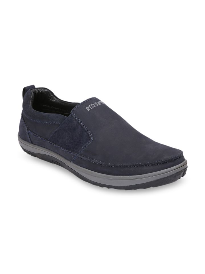 red chief navy blue casual shoes