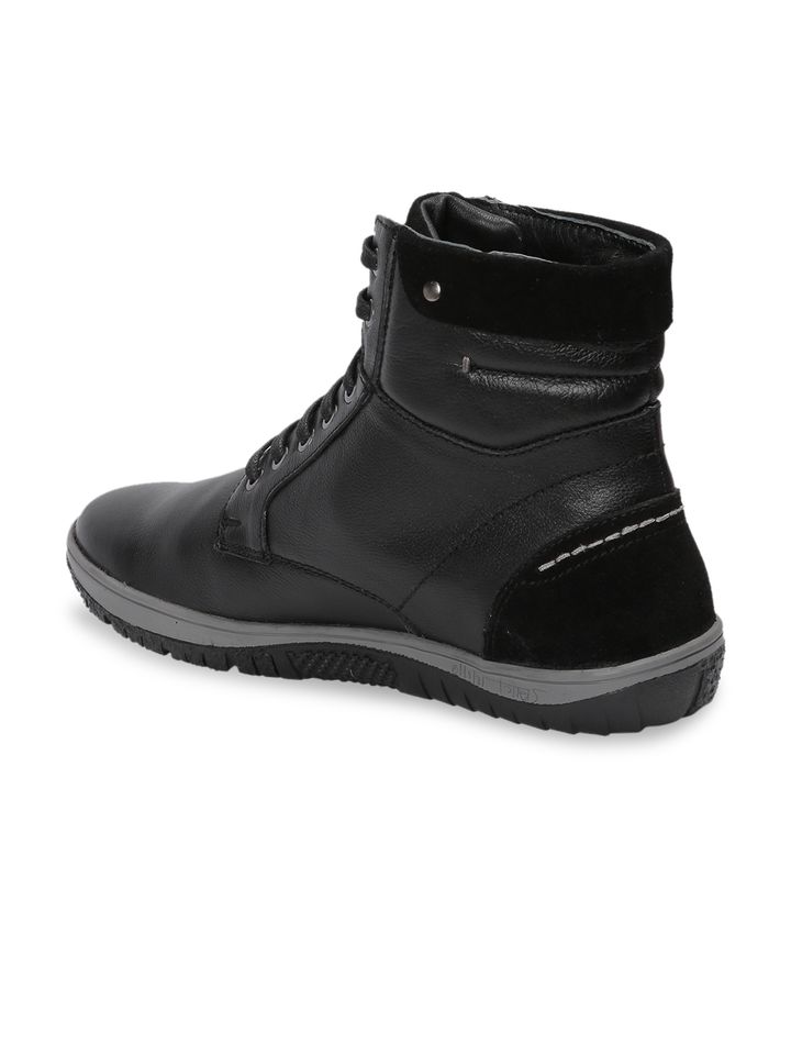 red chief ankle shoes black