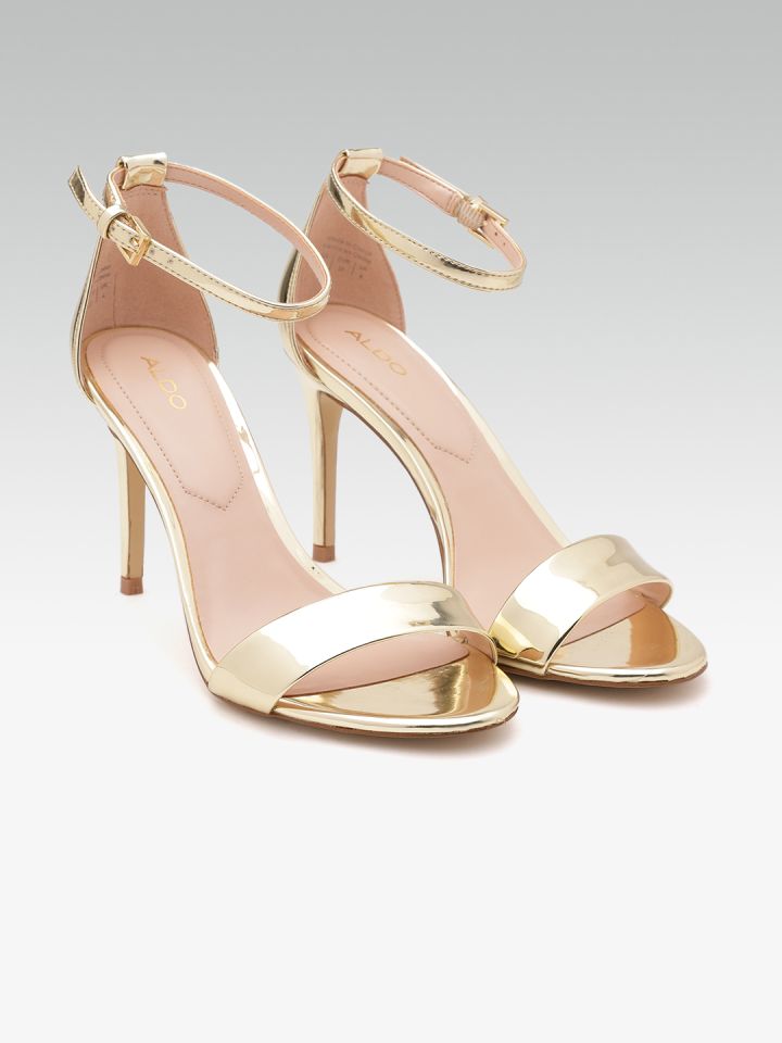 ALDO Women Gold Toned Solid Heels