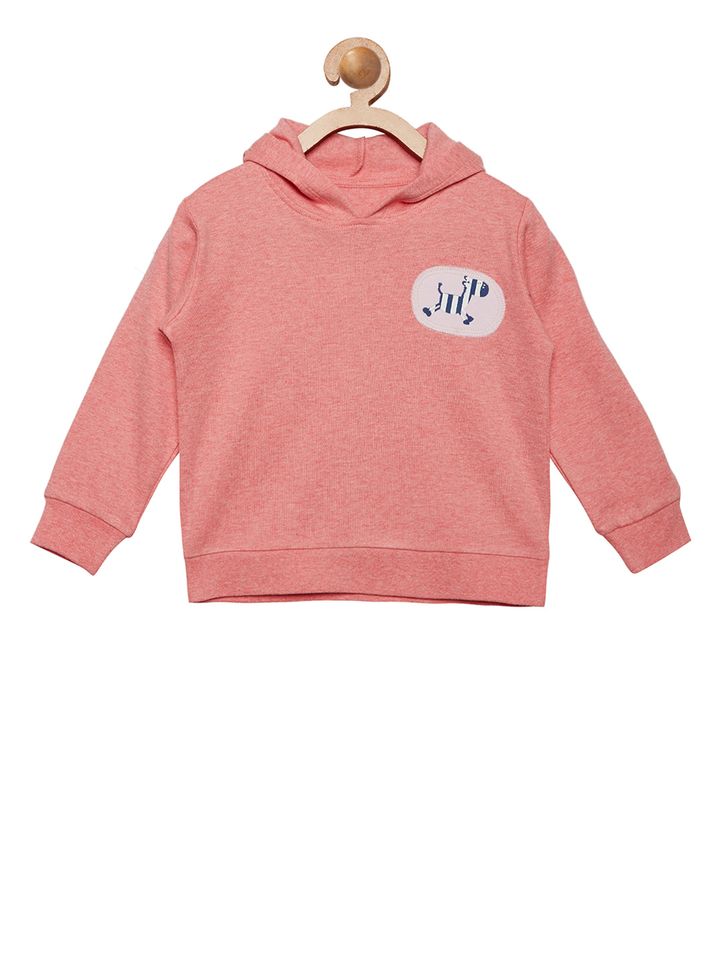 peach coloured hoodie