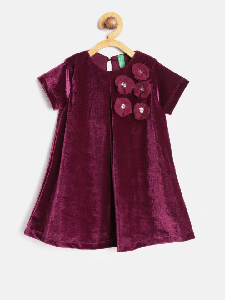 Velvet frock designs for ladies 2018 hot sale