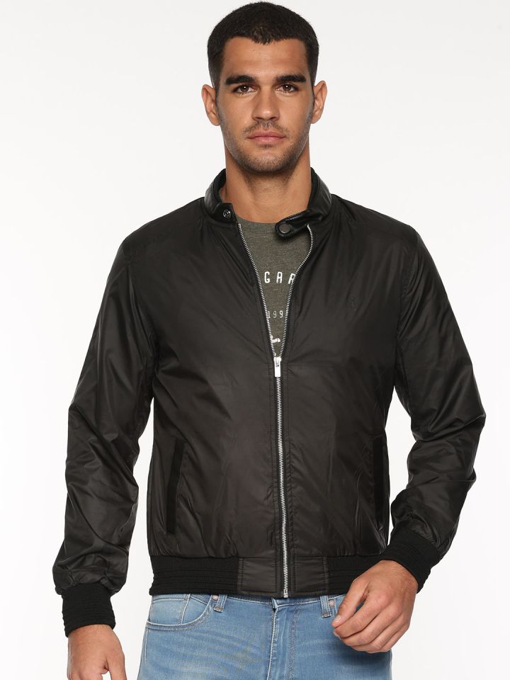 Buy Pepe Jeans Men Black Solid Bomber Jacket Jackets For Men