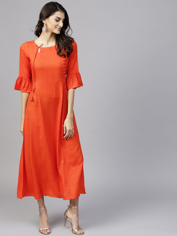 Myntra libas outlet maxi dress