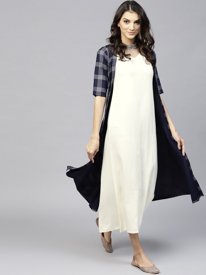 libas maxi dress with shrug