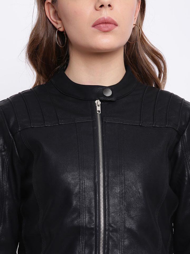 Estello leather biker jacket sales