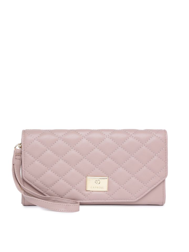 Buy Caprese Women Pink Clutch Sling Bag Handbags for Women