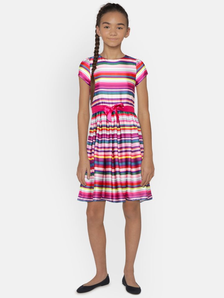 Monsoon multi shop coloured dress
