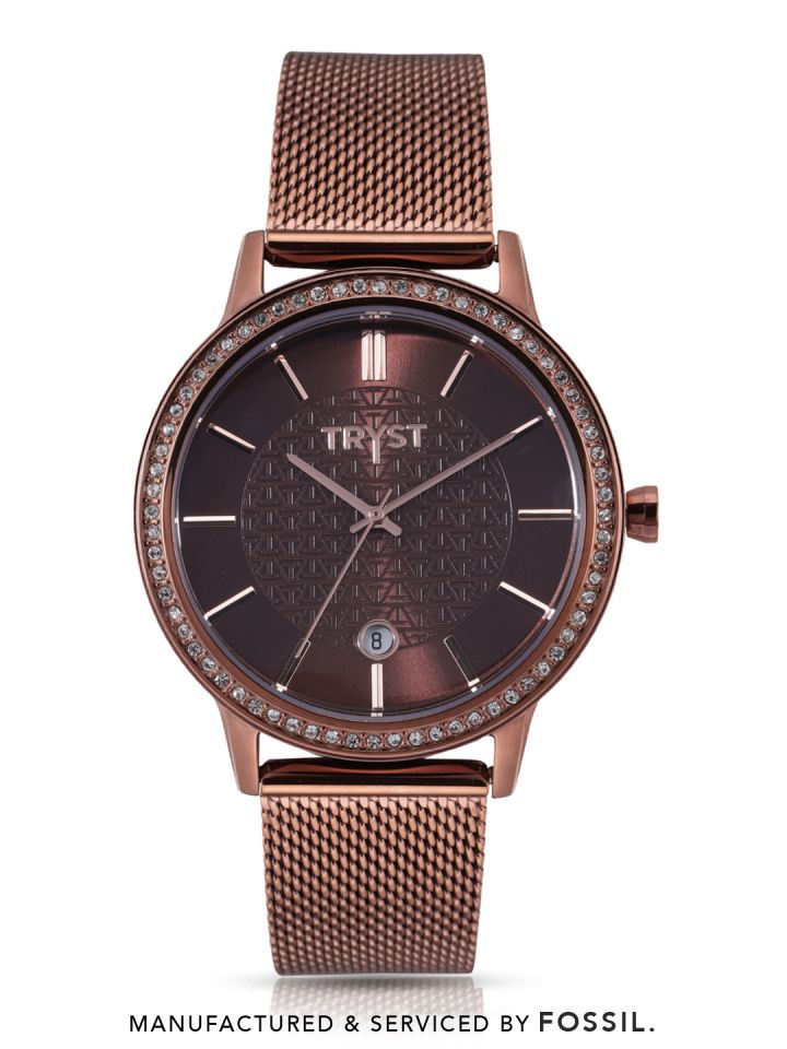 Copper deals watches fossil