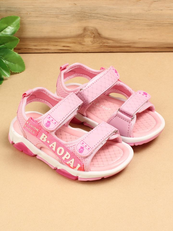 pink comfort sandals