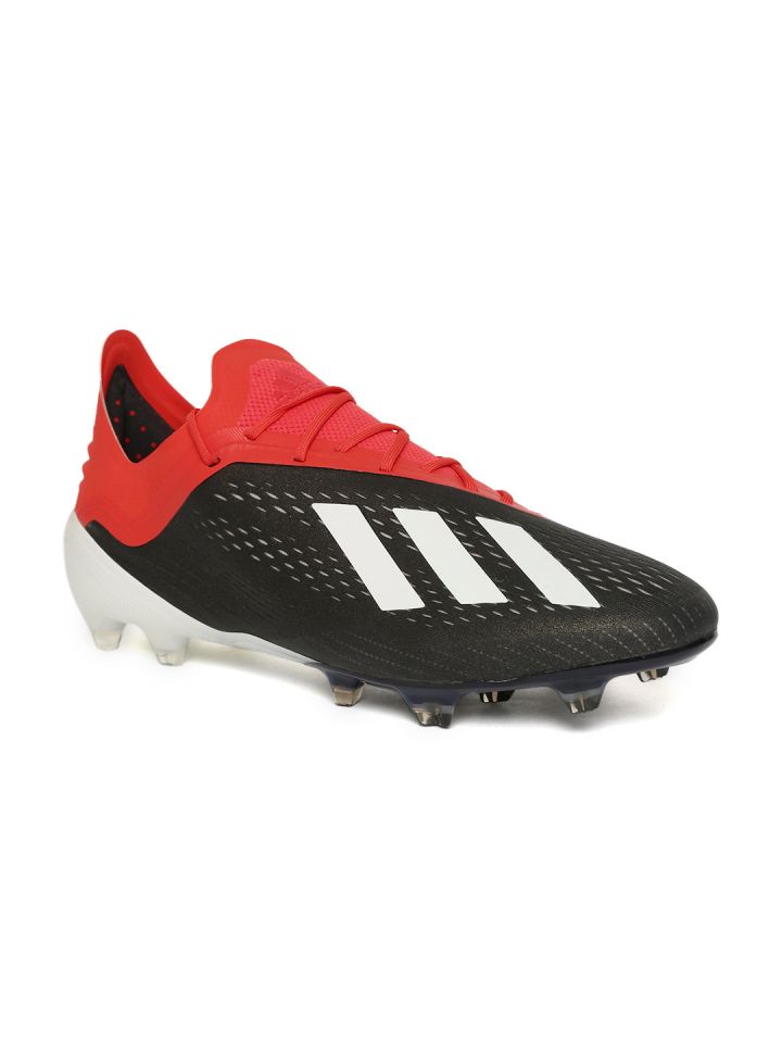 ADIDAS Men Black & Red X 18.1 FG Football Shoes
