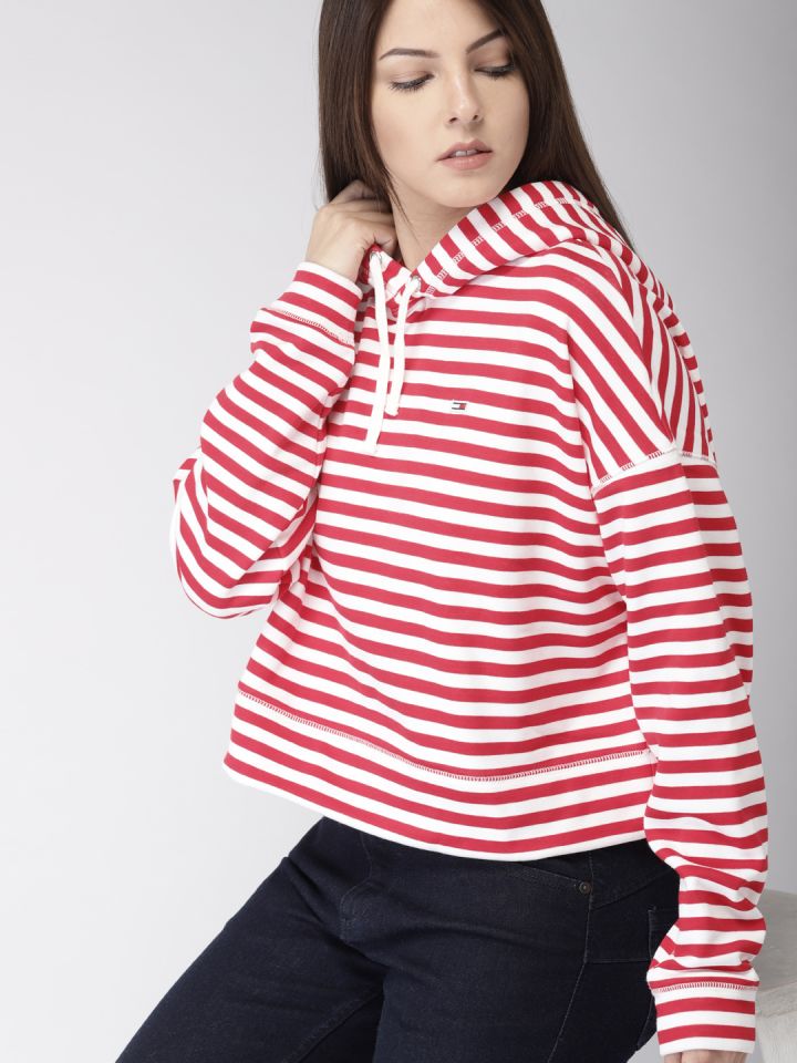 Tommy jeans shop striped hoodie