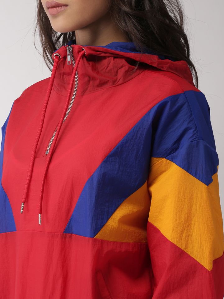 Forever 21 store red windbreaker