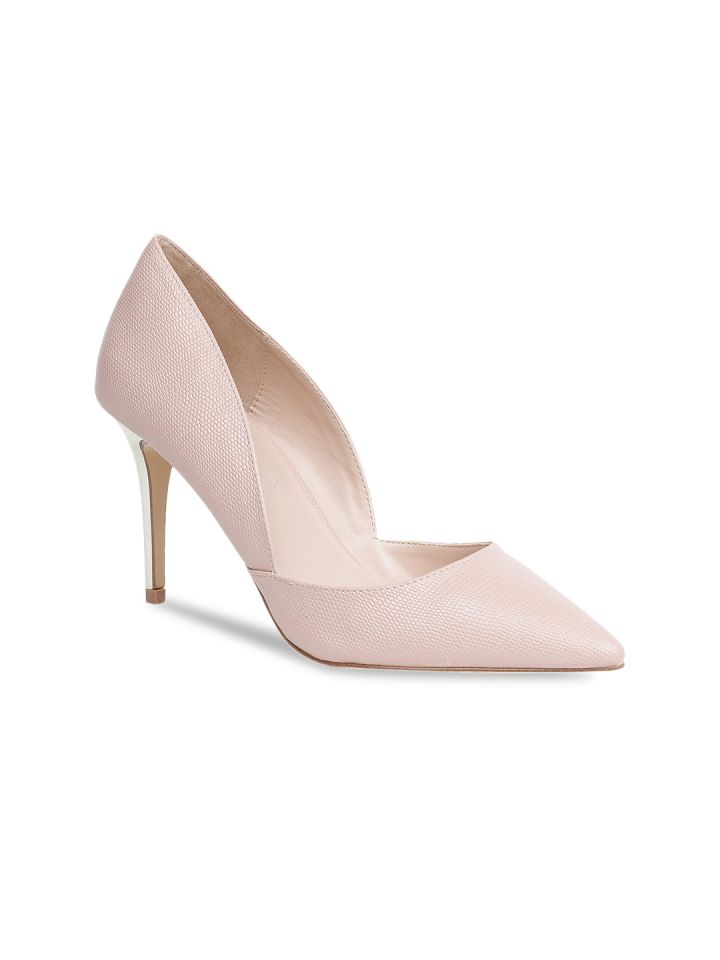 ALDO Women Pink Solid Pumps