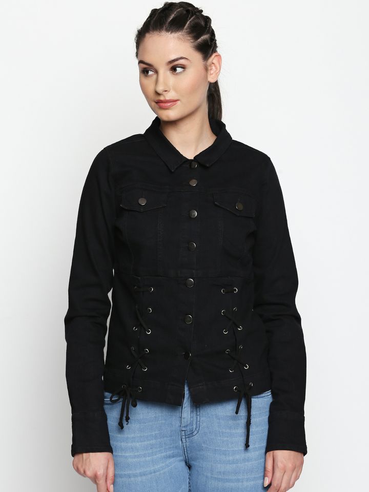 jeans jacket myntra