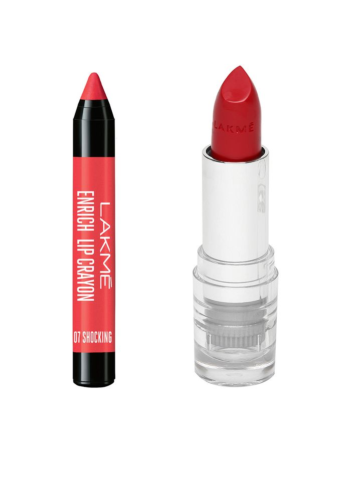 lakme lip crayon set