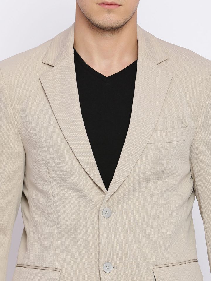Men's beige casual blazer sale