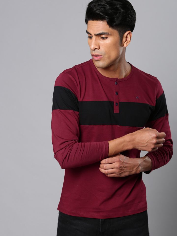 Louis philippe full sleeve t shirt hot sale