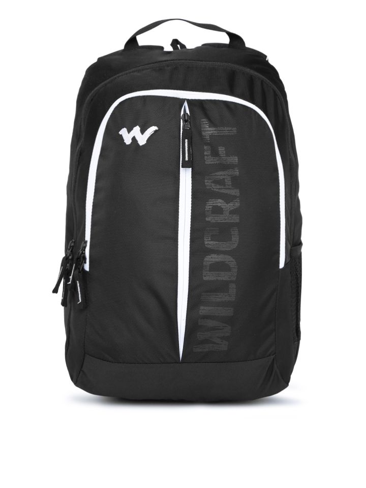 Buy Wildcraft Unisex Black Solid Backpack Backpacks for Unisex