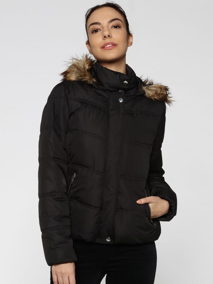 Only fur hooded jacket hotsell