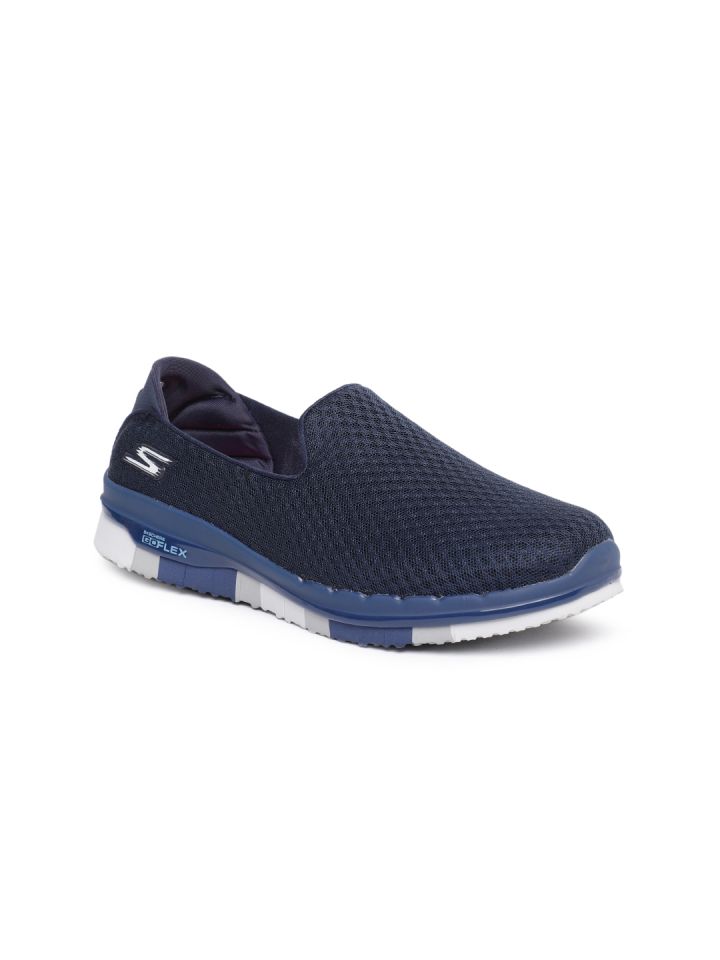 Skechers Women Navy Blue GO FLEX-ZONE Walking Shoes