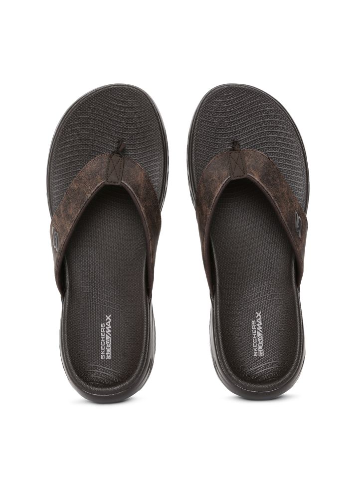 Buy Skechers Men Brown Comfort Sandals Sandals for Men 7777853