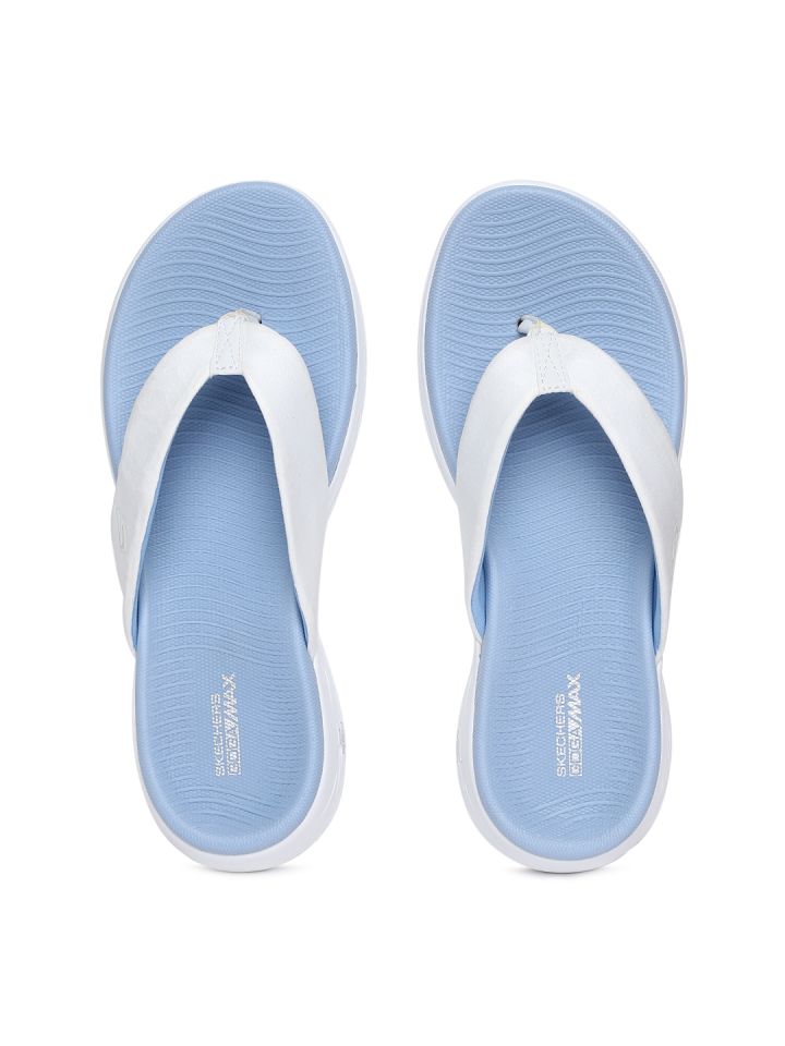 Skechers goga max top flip flops womens