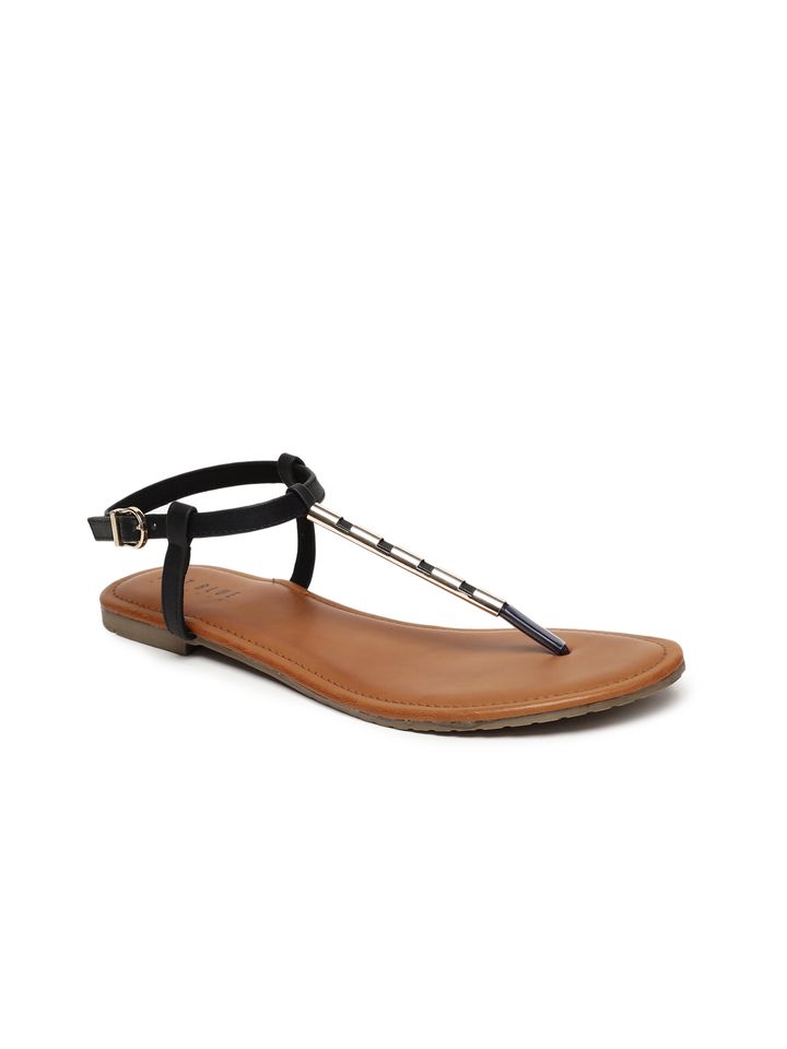 t strap flats